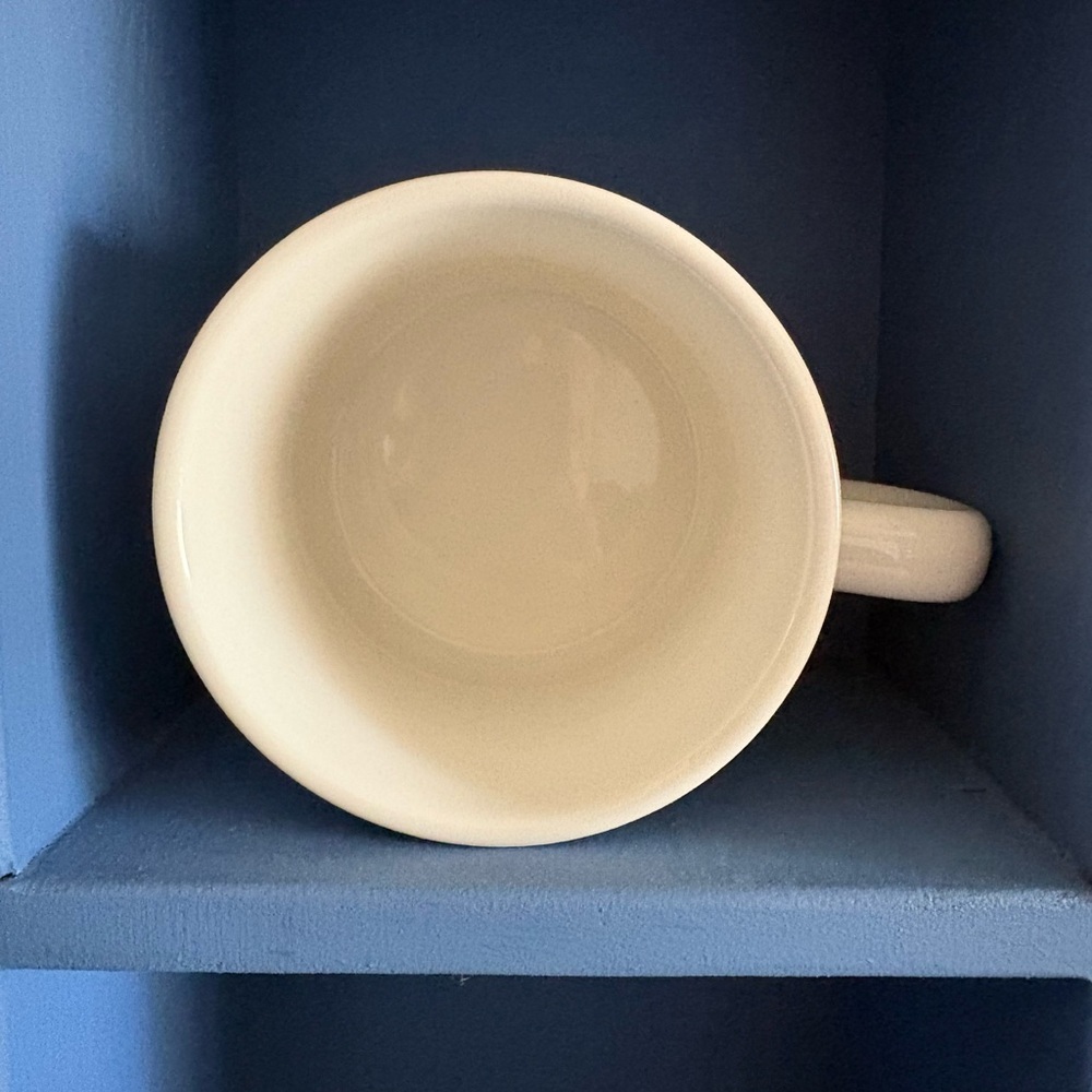 Pottery Barn White Mug with Black Monogram 'B' - Picture 5 of 5